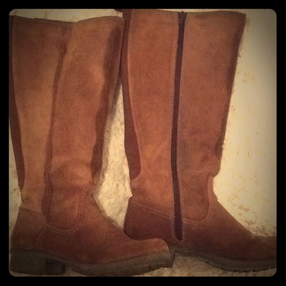 Brown Suede boots